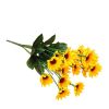 3 Bouquet 15 Heads 7 Branches Artificial Faux Silk Sunflower Home Party Decor