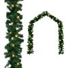 Christmas Garland with LED Lights 16.4'