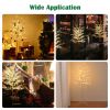 5Ft Dimmable Lighted Cypress Tree Birch Twig 120 LED 8 Mode Warm White with Timer Remote Xmas Indoor Tabletop Home Holiday Party Wedding Decoration