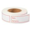 150 Stickers / Rolls Red Date Content Label Stickers Kitchen Refrigerator Reminder Label Food Storage Label Stickers