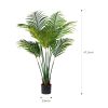 120cm Bamboo Sunflower Artificial Tree-Faux Tropical Fake Plan  Aritificial Tree for Home Decor - Living Room, Garden, Office Indoor/Outdoor