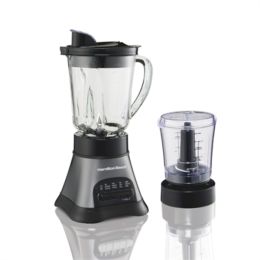 Hamilton Beach Wave Crusher Multi-Function Blender/Chopper with 40oz Glass Jar (58164)