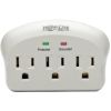 Tripp Lite Surge Protector Wallmount Direct Plug In 3 Outlet 660 Joules