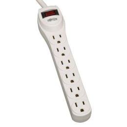 Tripp Lite Surge Protector Power Strip 120V 6 Outlet 2' Cord 180 Joule