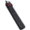 Tripp Lite Surge Protector Power Strip 6 Outlet 6' Cord 360 Joules Black