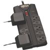 Tripp Lite Surge Protector Power Strip 8 Outlet 8 ' Cord Black 1440 J