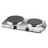 Brentwood TS-372 1440w Electric Double Hot Plate, Silver