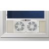 Lasko Electrically Reversible Twin Window Fan with Remote Control