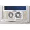 Lasko Electrically Reversible Twin Window Fan with Remote Control