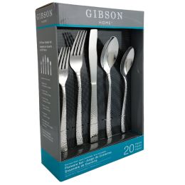 Gibson Royal Brighton 20 Piece Flatware Set