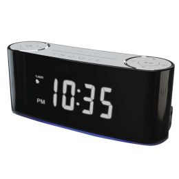 SYLVANIA SCR1229BT Bluetooth Mood Light Clock Radio