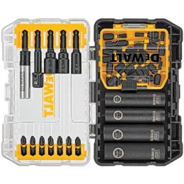 DEWALT DWA2T35IR FlexTorq IMPACT READY Screwdriving Bits Set with Case (35 Pieces)