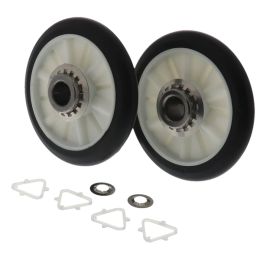 ERP 349241T Dryer Drum Rollers for Whirlpool 349241T, 2 Pack