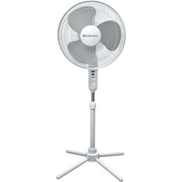 Comfort Zone CZST161BTE 16" Oscillating Pedestal Quad Pod Fan