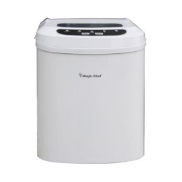 Magic Chef MCIM22W 27-Lb.-Capacity 95-Watt Portable Ice Maker (White)