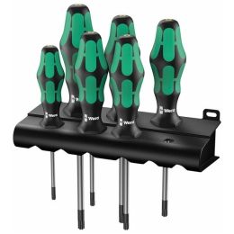 Wera TORX Screwdriver Set with Rack (6-Piece Set)