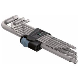 Wera Metric Hex-Plus Stainless Steel L-Key Wrench Set (9-Piece Set)