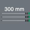 Wera Kraftform Plus Long Shaft Screwdrivers - 300 mm Long Shafts (3 Piece Set)