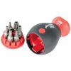 Wiha Stubby SoftFinish Cushion Grip Bit Holder 'Security Torx' - 6 Bits