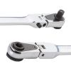 EZRED Combination Stick Flexible Dual Ratchet with 1/4" Square Drive & Magnetic Bit Drive