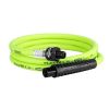 Flexzilla Whip Hose with Ball Swivel 1/4" x 5' ZillaGreen