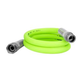 Flexzilla Garden Lead-in Hose 5/8" x 5' 3/4" - 11 1/2 GHT Fittings ZillaGreen