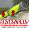 Flexzilla SwivelGrip Garden Lead-in Hose 5/8" x 10' 3/4" - 11 1/2 GHT Fittings ZillaGreen