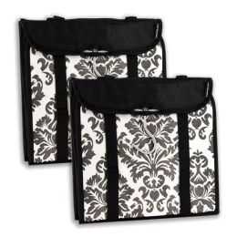 Travelon Hanging Handbag Organizer - Set of 2 (Black Damask)