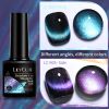 LILYCUTE 7ml 9D Cat Magnetic Gel Nail Polish Laser Magnet Semi Permanent Soak Off UV LED Manicure For Nail Art Gel Varnish