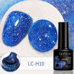 LILYCUTE 7ml 9D Cat Magnetic Gel Nail Polish Laser Magnet Semi Permanent Soak Off UV LED Manicure For Nail Art Gel Varnish (Color: LC-H10)