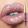 18 Colors Shiny Lip Gloss for Women Long Lasting Matte Glitter Liquid Lipstick Diamond Shiny Lip Gloss Waterproof Lip Makeup