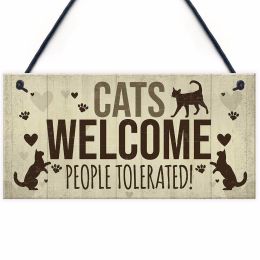 1Pcs Wooden Hanging Pendant Tags Cute Cat Pets Carved Door Tag Friendship Sign Cat Lovers (Color: 10)