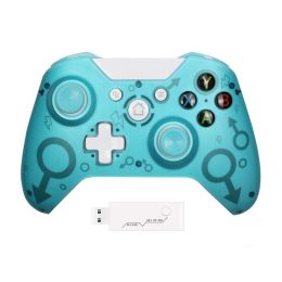 2.4G Wireless Game Controller For Xbox One Accessories Gamepad For Android Smart Phone/Steam PC Joystick For PS3 Controle Joypad (Color: Blue)