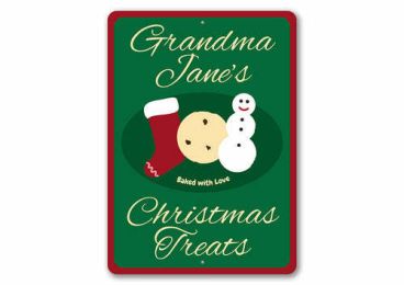 Christmas Treats Sign (size: 8 x 12 inches)