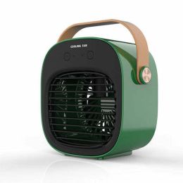 Mini Portable Desktop Small Fan For Office Home (Color: Green)