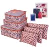 9Pcs Clothes Storage Bags Water-Resistant Travel Luggage Organizer Clothing Packing Cubes