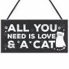 1Pcs Wooden Hanging Pendant Tags Cute Cat Pets Carved Door Tag Friendship Sign Cat Lovers