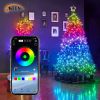 OKEEN 5m 10m LED Fairy String Light Strip Chirs Tree Decoration Light App Remote Control Atmosphere Lamps For Room Wedding Party