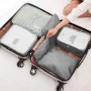 9Pcs Clothes Storage Bags Water-Resistant Travel Luggage Organizer Clothing Packing Cubes