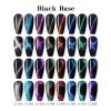 LILYCUTE 7ml 9D Cat Magnetic Gel Nail Polish Laser Magnet Semi Permanent Soak Off UV LED Manicure For Nail Art Gel Varnish