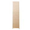 6-Panel Room Divider, 6 FT Tall Room Divider, Folding Privacy Screens, Freestanding Room Dividers