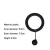 2 Pieces Fish Feeding Ring Aquarium Fish Safe Fixed-Point Floating Fish Food Feeder