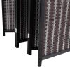 6-Panel Room Divider, 6 FT Tall Room Divider, Folding Privacy Screens, Freestanding Room Dividers