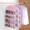 16Pockets Multifunction Socks Shoe Underwear Sorting Storage Bag Door Wall Hanging Closet Organizer