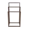 Metal Freestanding Towel Rack 3 Tiers Hand Towel Holder Organizer for Bathroom Accessories RT