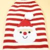 Pet Christmas sweater cat dog warm coat kitten puppy sweater elk old man stretch two-legged clothes Christmas dress up costumes